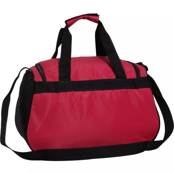 🇬🇪🔹️NWT Adidas Fuchsia Diablo Small II Hex Gym Locker Solid Duffel Bag - Picture 2 of 9